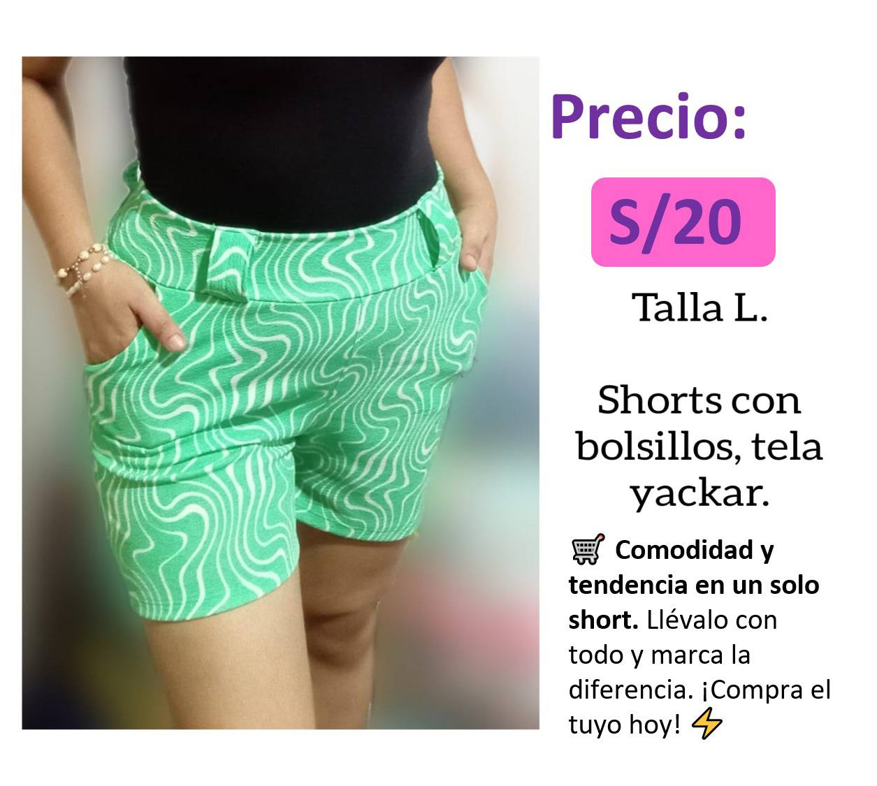 Shorts para dams