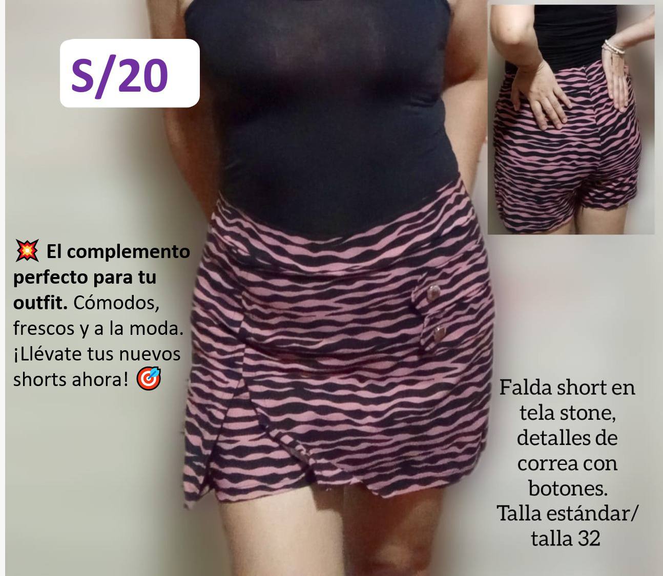 Shorts para dams