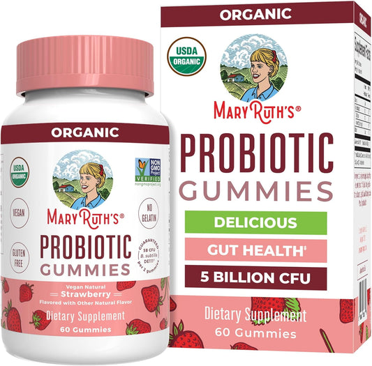 Organic Probiotic Gummies for Digestive Health